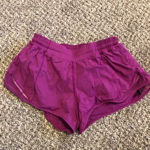 Lululemon running shorts